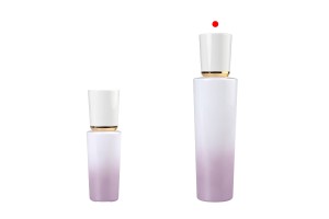 Luxury 100 ml glass bottle with cream pump and acrylic cap-εικόνα_σύνθεση