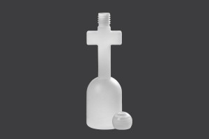Kreuzförmige Plastikflasche mit Deckel-2