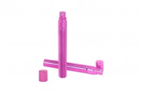 10ml aluminum coated pink glass perfume atomizer - available in a package with 6 pcs