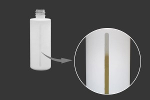 Weiße 50-ml-Parfümflasche aus Glas mit 18/415-Finish-bildgruppe