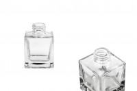 Square 100ml glass diffuser bottle without sticks