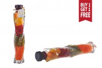 320ml Kitchen fruit veg decoration glass bottle