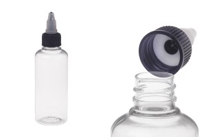 Bouteille PET de 100 ml avec bouchon unicorn - 50 pcs-εικόνα_προϊοντική