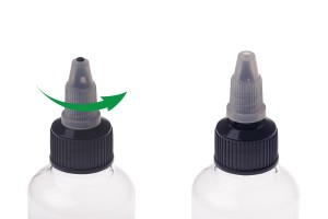Μπουκαλάκι PET 30 ml με καπάκι unicorn για ηλεκτρονικό τσιγάρο - 50 τμχ-εικόνα_σύνθεση
