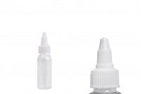 30ml pen shape PET dropper with white unicorn twist off cap for e-cigarettes - available in a package with 50 pcs