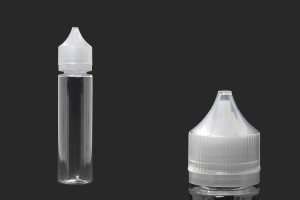 Bouteille en plastique de 60 ml Chubby Gorilla (PET) avec bouchon de sécurité pour cigarette électronique - 50 pcs-εικόνα_προϊοντική