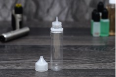 Bottle 60 ml Chubby Gorilla type plastic (PET) with safety cap for electronic cigarette - 50 pcs
