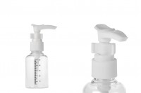 Plastic bottles 50 ml for shampoo - 24 pcs