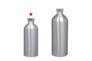 Flacon en aluminium de 500 ml pour le stockage des essences, parfums et solutions alcoolisées avec bouchon à vis et couvercle en aluminium-εικόνα_σύνθεση