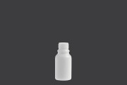 Γυάλινο μπουκαλάκι για αιθέρια έλαια 10 ml λευκό με στόμιο PP18