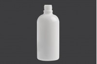 Γυάλινο μπουκαλάκι για αιθέρια έλαια 100 ml λευκό με στόμιο PP18