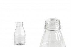 Bottiglia in plastica (PET) 300 ml trasparente - confezione da 65 pz