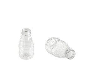 Bouteille en plastique (PET) de 300 ml transparente - lot de 65 pièces-εικόνα_διαστάσεις