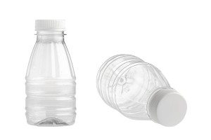 Bouteille en plastique (PET) de 300 ml transparente - lot de 65 pièces-εικόνα_σύνθεση
