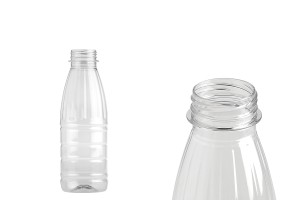 Bouteille transparente en plastique (PET) de 500 ml - lot de 200 pièces-εικόνα_προϊοντική