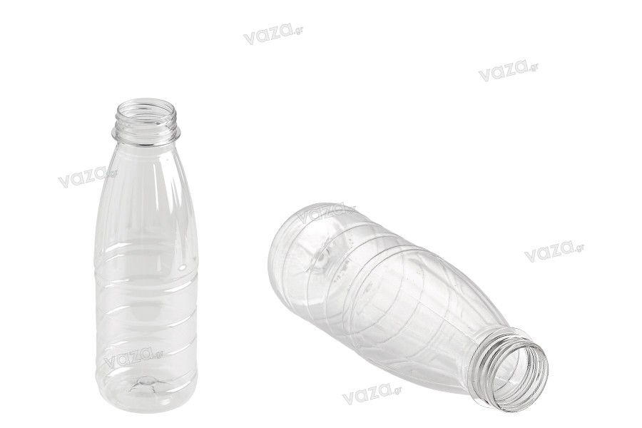 Μπουκάλι πλαστικό (PET) 500 ml διάφανο - συσκευασία των 200 τεμαχίων