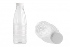 Bottiglia in plastica (PET) 500 ml trasparente - confezione da 200 pezzi
