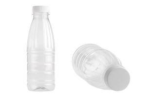 Bouteille transparente en plastique (PET) de 500 ml - lot de 200 pièces-εικόνα_σύνθεση