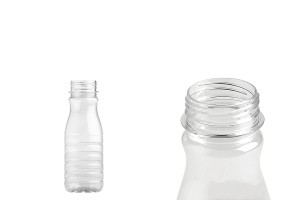 Μπουκάλι πλαστικό (PET) 250 ml διάφανο - συσκευασία των 200 τεμαχίων-εικόνα_προϊοντική