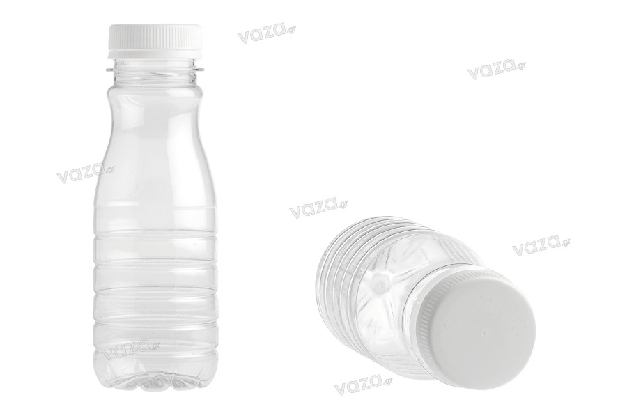 Hemoton 500 ml per succo latte Bottiglia per il latte bottiglia di acqua in plastica trasparente 
