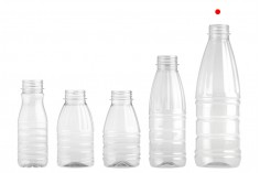 Μπουκάλι πλαστικό (PET) 1000 ml διάφανο - συσκευασία των 135 τεμαχίων