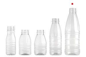 Bouteille transparente en plastique (PET) de 1000 ml - lot de 135 pièces-εικόνα_σύνθεση