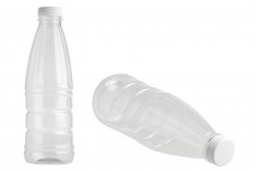 Μπουκάλι πλαστικό (PET) 1000 ml διάφανο - συσκευασία των 135 τεμαχίων