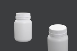 Μπουκαλάκι 200 ml πλαστικό με λευκό καπάκι για φαρμακευτικά σκευάσματα - 12 τμχ-1
