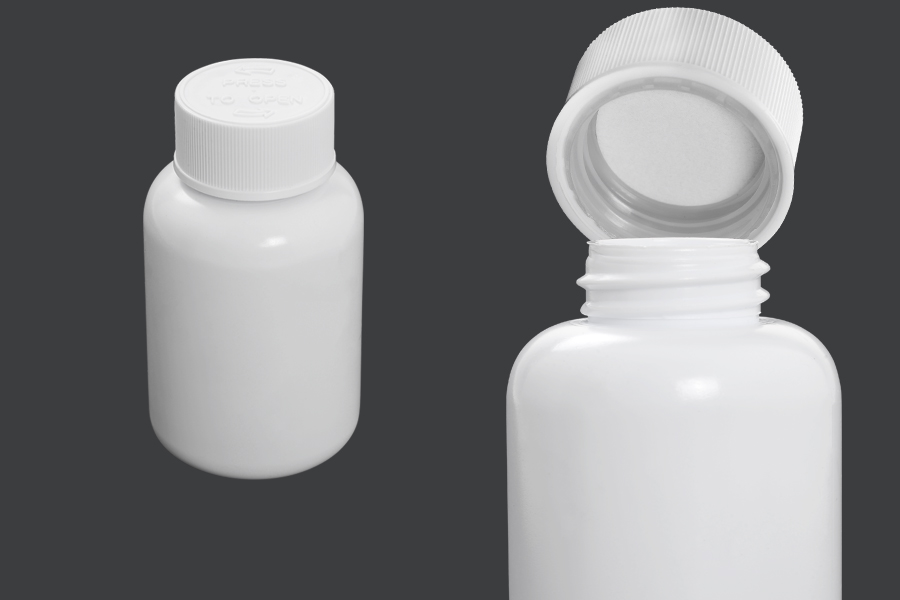 Μπουκαλάκι 100 ml πλαστικό για φαρμακευτικά σκευάσματα με ασφάλεια στο καπάκι - 12 τμχ Μπουκαλάκι 100 ml πλαστικό για φαρμακευτικά σκευάσματα με ασφάλεια στο καπάκι - 12 τμχ