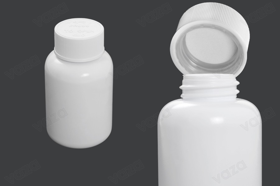 Μπουκαλάκι 100 ml πλαστικό για φαρμακευτικά σκευάσματα με ασφάλεια στο καπάκι - 12 τμχ Μπουκαλάκι 100 ml πλαστικό για φαρμακευτικά σκευάσματα με ασφάλεια στο καπάκι - 12 τμχ-εικόνα_διαστάσεις