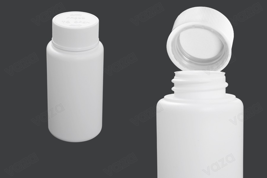 Μπουκαλάκι 80 ml πλαστικό για φαρμακευτικά σκευάσματα με ασφάλεια στο καπάκι Μπουκαλάκι 80 ml πλαστικό για φαρμακευτικά σκευάσματα με ασφάλεια στο καπάκι-εικόνα_διαστάσεις