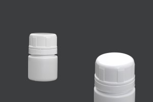 Μπουκαλάκι 30 ml πλαστικό για φαρμακευτικά σκευάσματα με ασφάλεια στο καπάκι - 12 τμχ-1