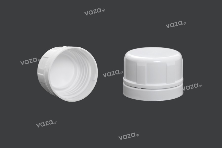 30ml pill and capsule plastic jar with child-resistant cap - available in a package with 12 pieces.