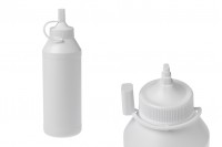 Bottle of 600 ml plastic with flow cap