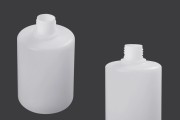 300 ml semi-transparent plastic bottle with PP24 finish