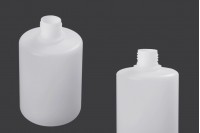 300 ml semi-transparent plastic bottle with PP24 finish