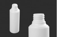 200ml white plastic bottle with 28/410 finish