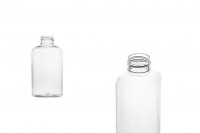 PET bottle 100 ml transparent (24/410) - 12 pcs