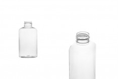 100ml hand sanitizer PET bottle with 24/410 finish - available in a package with 12 pcs