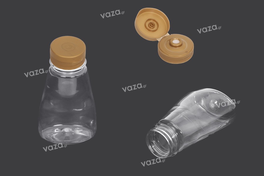 Decora - Bottiglia per sciroppo, Plastica, 1 Litro 