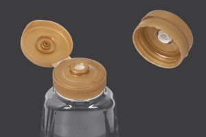 Bouteille en plastique transparente de 350 ml pour ketchup, moutarde, miel - 10 pcs-εικόνα_σύνθεση