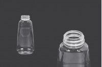Transparent plastic bottle 350 ml for ketchup, mustard, honey - 10 pcs