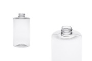 500ml transparent cylindrical PET bottle with 28/410 finish - available in a package with 10 pcs