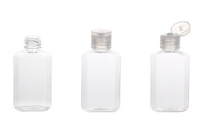 Flacon de 60ml PET avec bouchon flip top - 12 pcs-2