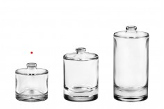 Bottiglia di profumo rotonda da 30 ml con chiusura di sicurezza tipo “Crimp”  15 mm. 