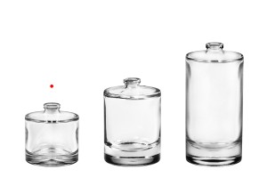 Flacon rond de parfum de 30 ml avec fermeture de sécurité « à sertir » de 15 mm-5