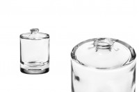 Μπουκάλι αρωμάτων 50 ml στρογγυλό με κλείσιμο ασφαλείας ''Crimp'' 15 mm