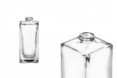 Bottiglia di profumo quadrata da 50 ml con chiusura di sicurezza tipo “Crimp”  15 mm. 