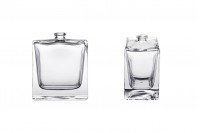 100ml perfume glass bottle with 15mm crimp neck