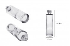 Offre spéciale! Flacon en verre cylindrique (18/415) pour parfums 30ml - De 0,58 € à 0,44 € la pièce (commande minimum : 1 carton)